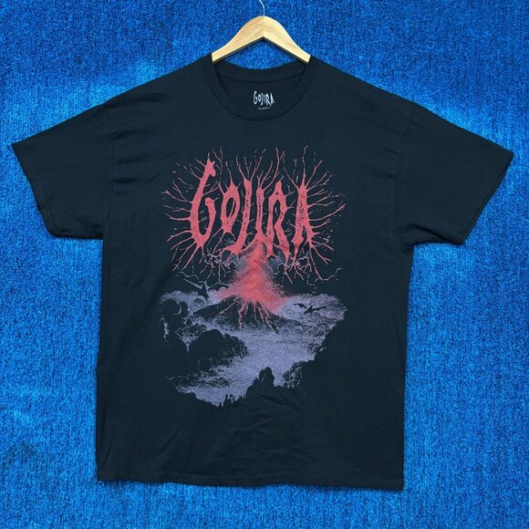 Gojira Magma Album Dark Landscape Groove Metal Band Tee XL - Picture 1 of 4